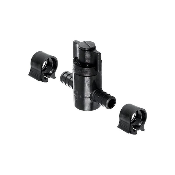 Pexlock Flair-It PEXLock 1/2 in. PEX Barb X 1/2 in. Plastic Straight Stop Valve 30879 - main